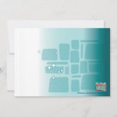 Invitation Red Christmas Glove Party (Dos)