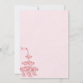 Invitation Red Cocktail Bachelorette Party (Dos)