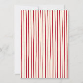 Invitation Red Doodle Nutcracker Christmas Holiday Party (Dos)