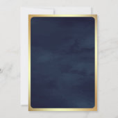 Invitation Red Floral Navy QR Code Anand Karaj Sikh Mariage (Dos)