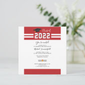 Invitation Red Grad Party 2024 (Debout devant)