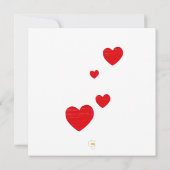 Invitation Red Heart (Dos)