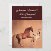 INVITATION RED HORSE (Dos)