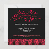 Invitation Red Hot Glam (Dos)