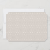 Invitation Red Panda Autumn Folio Photo 1er anniversaire (Dos)