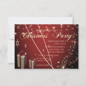 Invitation Red Presents,Bow,Fête de Noël de Confetti Company (Devant)