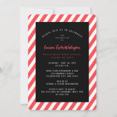 Invitation Red Ribbon Graduate Photo Party (Dos)