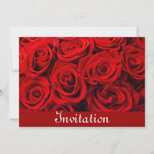 Invitation Red Roses_