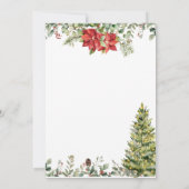 Invitation Red Santa Baby Christmas Clothlines Baby Shower (Dos)