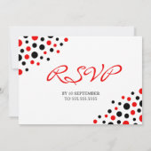 Invitation Red White Black (Dos)