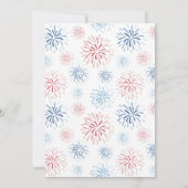 Invitation Red White & I Do Couples Wedding shower Party (Dos)