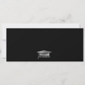 Invitation Red|White Photo Ticket Graduation Party (Dos)