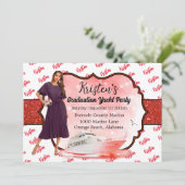 Invitation Red Yacht Party (Debout devant)