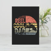 Invitation Reel Cool papa pêcheur (Debout devant)