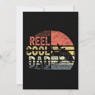 Invitation Reel Cool papa pêcheur