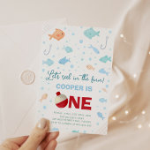 Invitation Reel in the Fun Fishing 1er anniversaire
