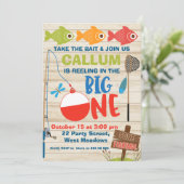 Invitation Reeling dans le grand premier anniversaire (Debout devant)