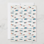 Invitation Reeling In The Big One Pêche 1er Anniversaire (Dos)