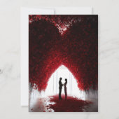 Invitation Refined Black White Wedding Overlay Picture  (Dos)