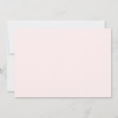 Invitation Refined Blush Pink Twins Sweet 16 Coquette TMF26 (Dos)