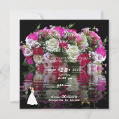 Invitation Réflexe floral (Devant)