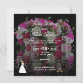 Invitation Réflexe floral (Devant)
