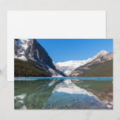 Invitation Réflexion sur Lake Louise - Banff NP, Canada (Devant / Derrière)