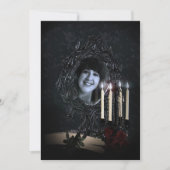 Invitation Réflexions Mariage d'Imaginaire gothique (Devant)