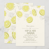 Invitation Refresque d'Été (Devant / Derrière)