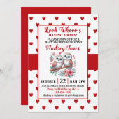 Invitation Regarde qui a un bébé (Devant / Derrière)