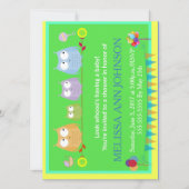 Invitation Regarde qui a un bébé ! (Devant)