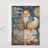 Invitation Regarder la lumière | Fox Design (Devant)