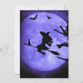 Invitation Regardez cette Halloween effrayante (Dos)