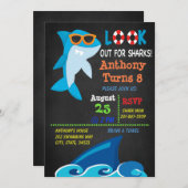 Invitation Regardez pour l'invitation d'anniversaire de (Devant / Derrière)