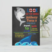 Invitation Regardez pour l'invitation d'anniversaire de (Debout devant)