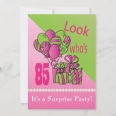 Invitation Regardez qui a 85 ans | Anniversaire 85 ans (Devant)