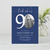 Invitation Regardez qui a 90 ans | 90e anniversaire Invitatio (Debout devant)
