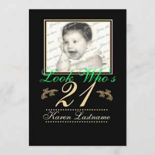 Invitation Regardez qui est 21 Photo