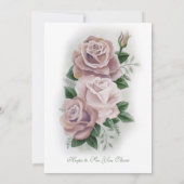 Invitation Regency Bridgerton Rose Roses Cameos (Dos)