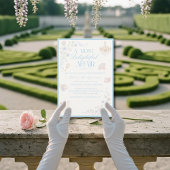 Invitation Regency Floral Tea garden Bridal shower