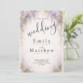 Invitation Regency Wisteria (Debout devant)