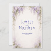 Invitation Regency Wisteria (Dos)