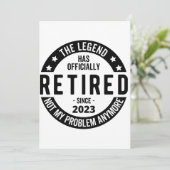 Invitation régime de retraite (Debout devant)