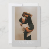 Invitation REGINA Glam Parties scintillant argent Sequins Mar (Dos)