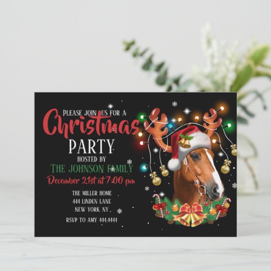 Invitation Reindeer (Debout devant)