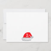 Invitation Reindeer 2e anniversaire (Dos)