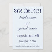 Invitation Reindeer de Noël, Mistletoe Kiss Enregistrer la da (Dos)