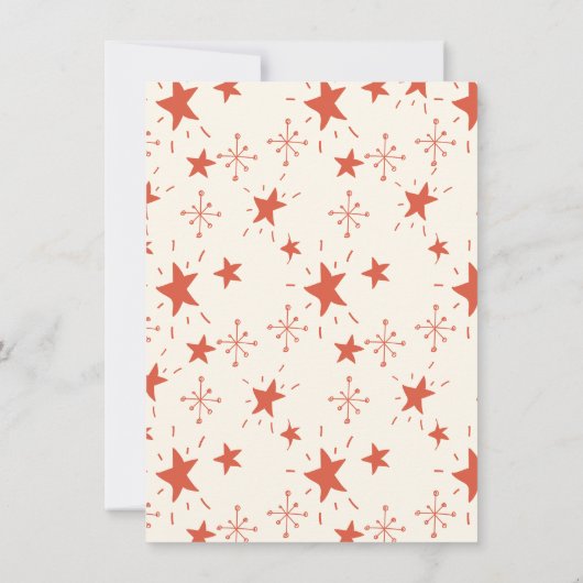 Invitation Reindeer drôle Office Fêtes Amies (Dos)