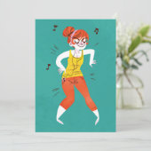 Invitation Reine dansante (Debout devant)