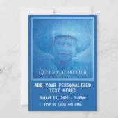 Invitation Reine Elizabeth II 1926-2022 (Devant)